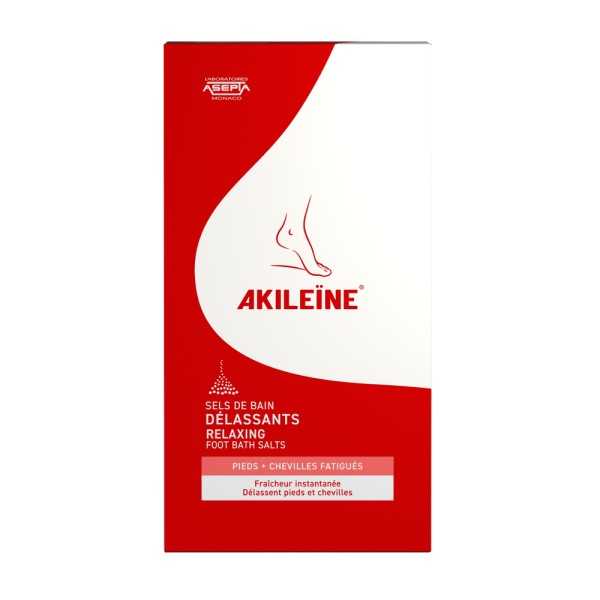 Akileine - Entspannendes Fussbadesalz 2x150g