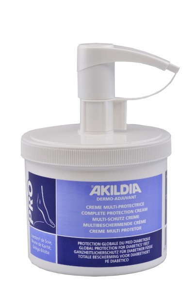 Akildia - Schutzcreme für den Diabetischen Fuß SpF 500ml