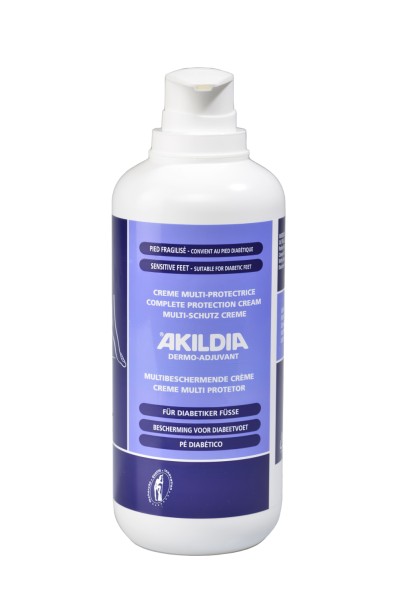 Akildia - Schutzcreme für den Diabetischen Fuß SpF 500ml