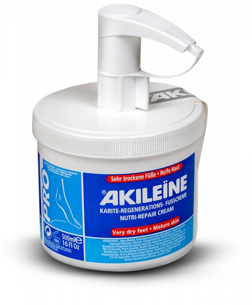 Akileine - Nutri-Repair-Karité-Reg.-Fußcreme 500ml SpF